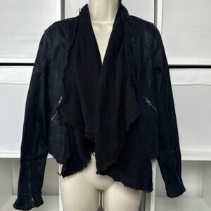 Free People Layered Moto Jacket